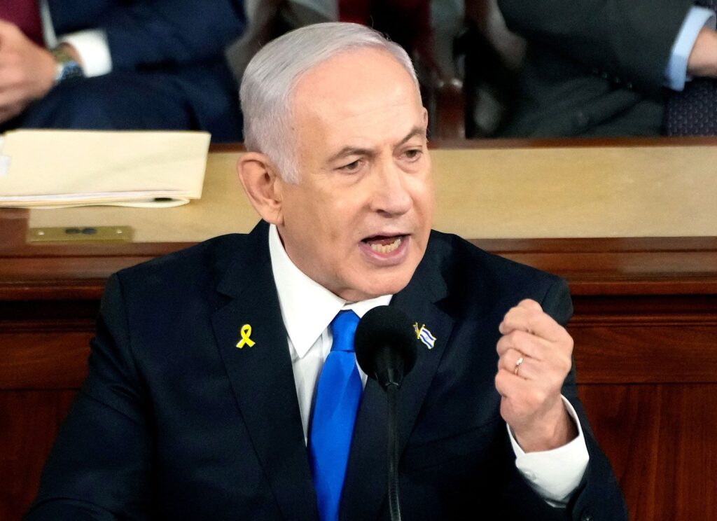 Israel-Prime-Minister-Benjamin-Netanyahu-addresses-US-Congress-Washington-DC-July-24-2024