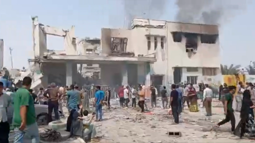 iran school attack