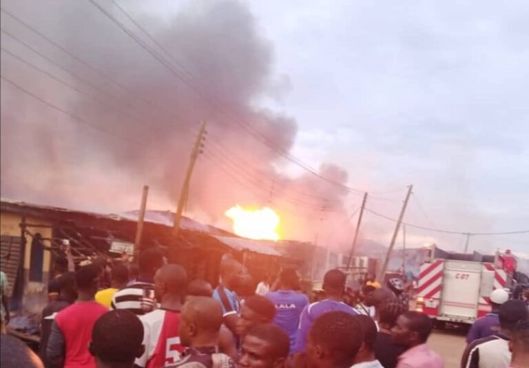 Gas-Explosion-Rocks-Baruwa-Area-Of-Lagos-