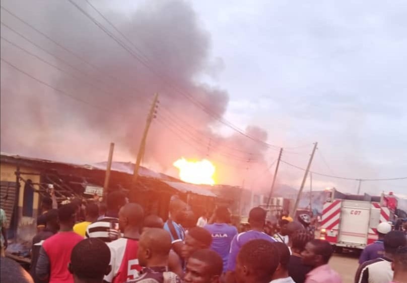 Gas-Explosion-Rocks-Baruwa-Area-Of-Lagos-