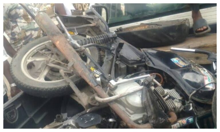 Tipper-truck-crushes-motorcyclist-to-death-in-Lagos